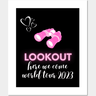 scentsy lookout, here we come, world tour 2023 Posters and Art